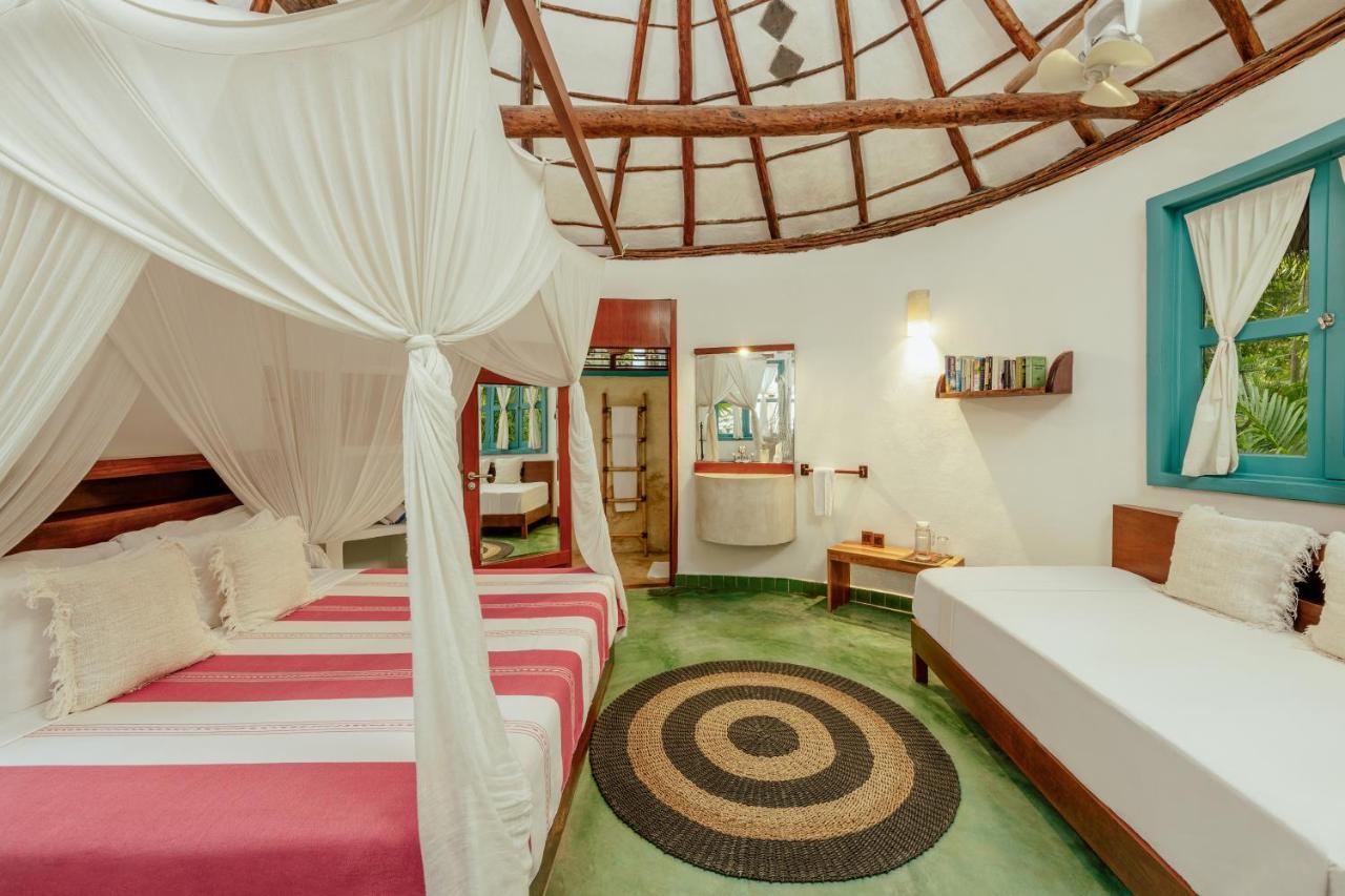 Dos Ceibas Tulum - Massage & Yoga Inclusive Hotell Eksteriør bilde